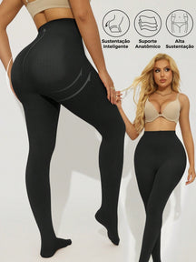 Legging Shapewear Cintura Alta Extra Suporte Fitness