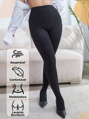 Legging Compressão Graduada Cintura Alta Shapewear
