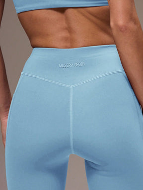 Conjunto Top Alças Finas E Legging Cintura Alta Fitness