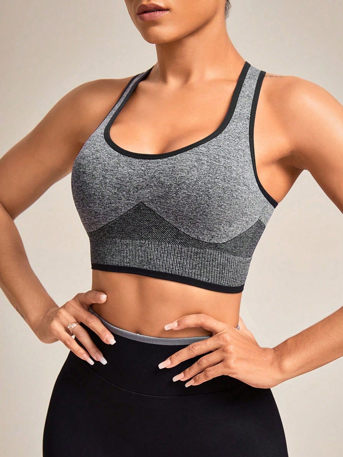 Top Nadador Alta Sustentação Compressão Respirável