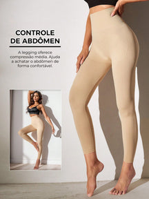 Legging Shapewear Cintura Alta Efeito Butt Lift