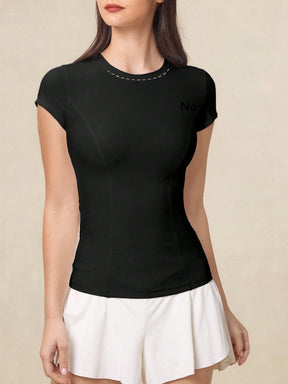 Camisa Fitness Compressão Média Com Painéis Anatômicos