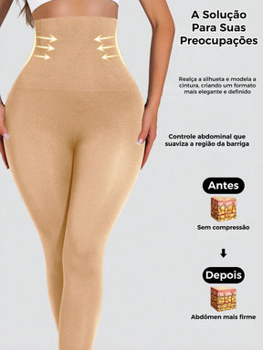 Legging Shapewear Cintura Alta Efeito Modelador