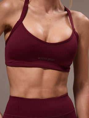 Conjunto Top Alças Finas E Legging Cintura Alta Fitness