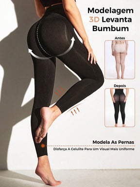 Legging Shapewear Cintura Alta Efeito Butt Lift