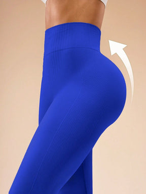 Legging Sem Costura Cintura Alta Textura Anatômica