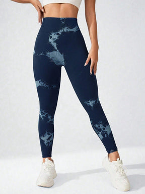 Legging Fitness Estampada Cintura Alta Modeladora