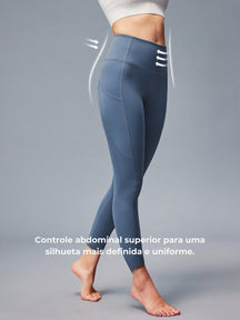 Legging Fitness Cintura Alta Com Suporte Esculpidor