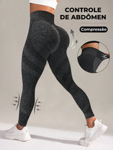 Legging Fitness Cintura Alta Compressão Texturizada